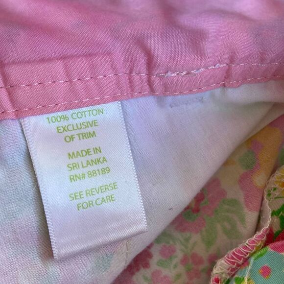 Lilly Pulitzer Walsh Garden by the Sea Shorts 2 - Picture 4 of 4